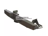 Бампер силовой задний STC Mitsubishi L200 2006-2013 квадрат Бампер силовой задний STC Mitsubishi L200 2006-2013 квадрат
