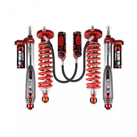 Подвеска K-MAN для BYD Leopard 5 (лифт 1.5" / ≈4 см, регулировка сжатия и отбоя, выносные бачки, с передними пружинами) Подвеска K-MAN для BYD Leopard 5 (лифт 1.5" / ≈4 см, регулировка сжатия и отбоя, выносные бачки, с передними пружинами)
