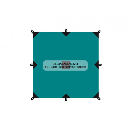 Тент BTrace 4x6, зеленый