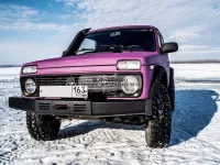 Бампер передний силовой Niva-Parts для LADA NIVA 4x4 с площадкой лебедки Бампер передний силовой Niva-Parts для LADA NIVA 4x4 с площадкой лебедки