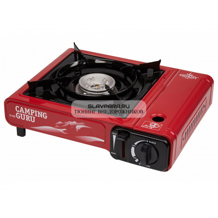 Плита газовая TOURIST CAMPING GURU, портативная, в кейсе Плита газовая TOURIST CAMPING GURU, портативная, в кейсе