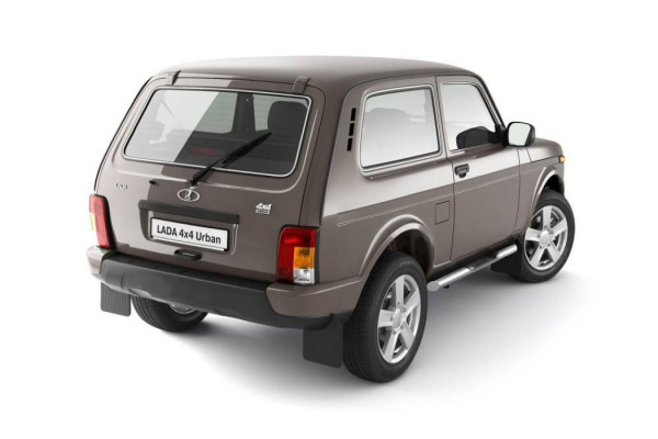 Защита порогов с накладками диаметром 76 мм (НПС) LADA 4x4 2121 c 1995 / Urban c 2015