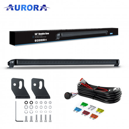 Светодиодная балка Aurora ALO-S5T-40RQ 216W с подсветкой RGB Дальний свет 10° Светодиодная балка Aurora ALO-S5T-40RQ 216W с подсветкой RGB Дальний свет 10°