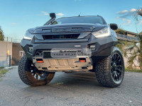 Силовой бампер передний RIVAL алюминиевый для Isuzu D-MAX 2017-2019 (без ПТФ) 2D.9101.1-NL