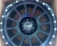 Диск литой PDW M2 17x8, 6x139.7, ET25, D100.1 черный матовый