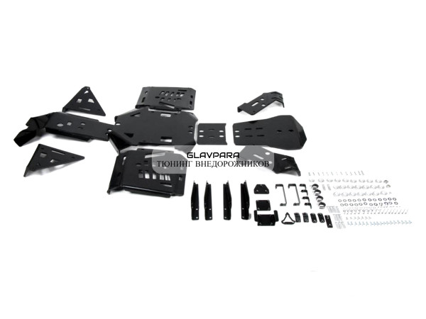 Комплект пластиковой защиты днища RIVAL для BRP Outlander L 450, 570 max (2015-) 8мм