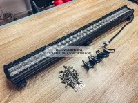 Двухрядная LED балка комбинированного света CH019B 198W 5D (24*3W) 65*80*780 мм Двухрядная LED балка комбинированного света CH019B 198W 5D (24*3W) 65*80*780 мм