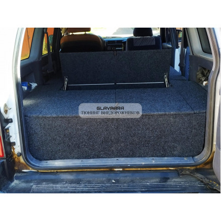 Органайзер Автополки Стандарт + спальник для Toyota LC Prado 90