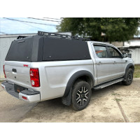 Кунг алюминиевый трехдверный HAL для Hilux15+,  JAC T6/T8, Sollers ST6