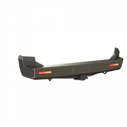 Бампер силовой задний STC Mitsubishi Pajero Sport 1996-2008 фонари