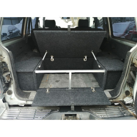 Органайзер Стандарт+ для Mitsubishi Pajero 2  (функция спальника)