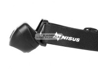 Фонарь налобный NISUS 200 LM, IP44, USB