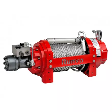Лебёдка гидравлическая Runva 15000 lbs 6800 кг HWV15000