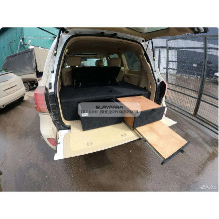 Органайзер Турист для Toyota Land Cruiser 200 Органайзер Турист для Toyota Land Cruiser 200