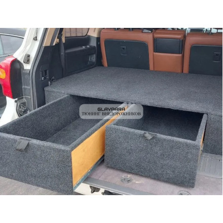 Органайзер Лесник для Toyota Land Cruiser 200 (функция спальника)