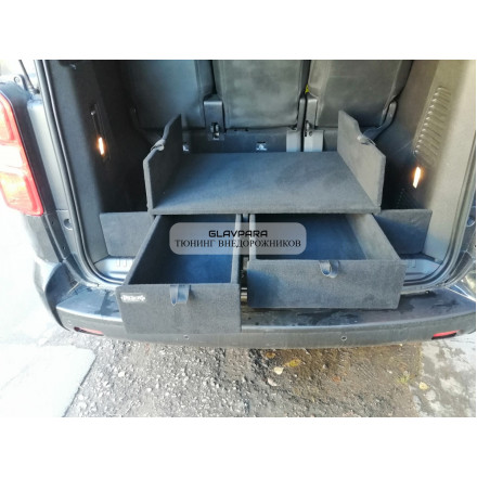 Органайзер Лесник в багажник Toyota Proace, Citroen Space Tourer, Opel Zafira, Peugeot Traveller Органайзер Лесник в багажник Toyota Proace, Citroen Space Tourer, Opel Zafira, Peugeot Traveller