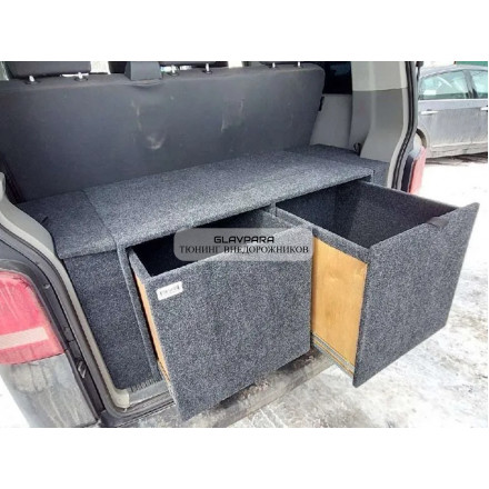 Органайзер Макс для Volkswagen Caravelle Multivan Т5/Т6 (функция спальника)