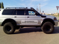 Расширители колесных арок Русская Артель для Mitsubishi Pajero Sport 1997-2008 (шагрень)