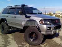 Расширители колесных арок Русская Артель для Mitsubishi Pajero Sport 1997-2008 (шагрень)