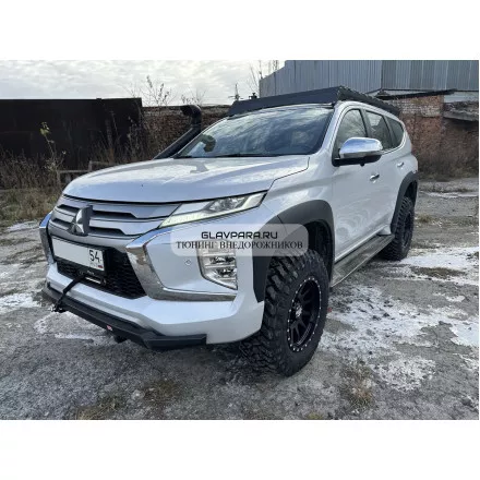 Подготовка к бездорожью Mitsubishi Pajero Sport 2021 компанией ГЛАВПАРА