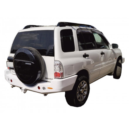 Бампер задний силовой Вездеходофф для Suzuki Escudo 1997-2005 с модульными фонарями