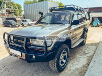 Багажник экспедиционный УНИКАР для Toyota Land Cruiser 80 сварной с сеткой