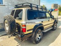 Багажник экспедиционный УНИКАР для Toyota Land Cruiser 80 сварной с сеткой