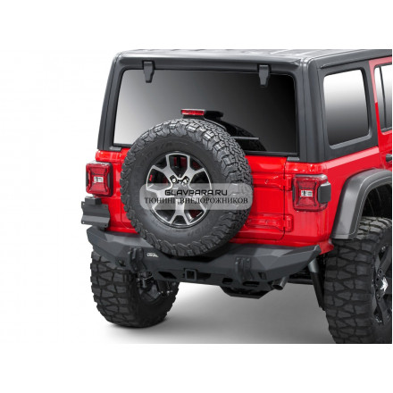 Силовой бампер задний RIVAL алюминиевый для Jeep Wrangler JL 2017+, короткий (без ПТФ) 2D.2709.1-NL Силовой бампер задний RIVAL алюминиевый для Jeep Wrangler JL 2017+, короткий (без ПТФ) 2D.2709.1-NL