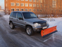 Снегоуборочный отвал УНИКАР для ВАЗ-2123 Chevrolet Niva с «АПО» быстросъемный