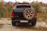 Бампер задний силовой OJ для Volkswagen Amarok с калиткой (03.135.12) Бампер задний силовой OJ для Volkswagen Amarok с калиткой (03.135.12)