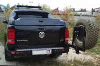 Бампер задний силовой OJ для Volkswagen Amarok с калиткой (03.135.12) Бампер задний силовой OJ для Volkswagen Amarok с калиткой (03.135.12)
