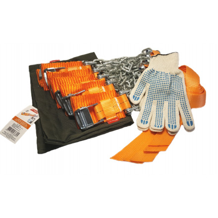 Браслеты противоскольжения "4WD" R16-R21 для шин 245-305 мм в мешке (к-т 6 шт.)