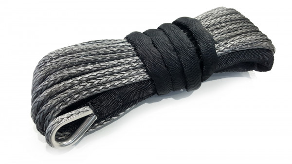 Трос для лебедки синтетический Dyneema 6 мм*20 метров