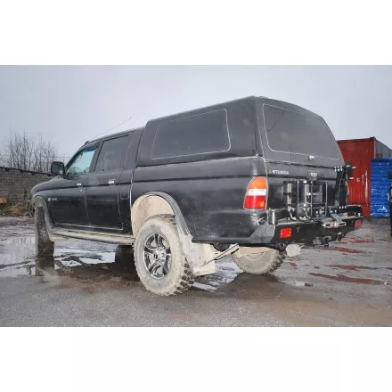 Задний силовой бампер АМЗ для Mitsubishi L200 1996-2005