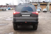 Бампер задний силовой OJ для Mitsubishi Pajero Sport 2009-2015 (03.137.01)