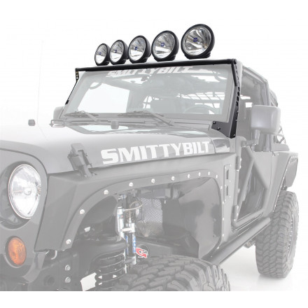 Кронштейн крепления фар / световой балки на JEEP WRANGLER JK (Джип Рэнглер JK) 2007 - нв