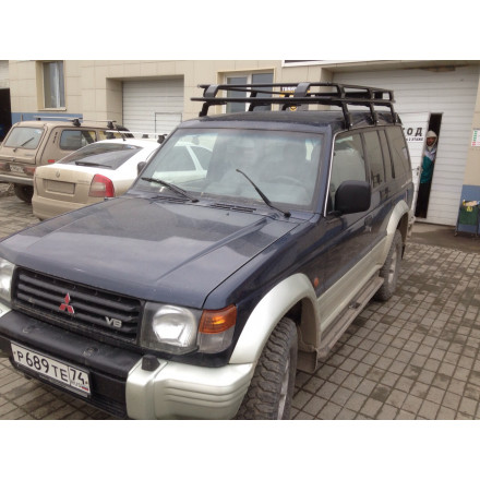 Багажник экспедиционный (ED) для Mitsubishi Pajero 2 с сеткой